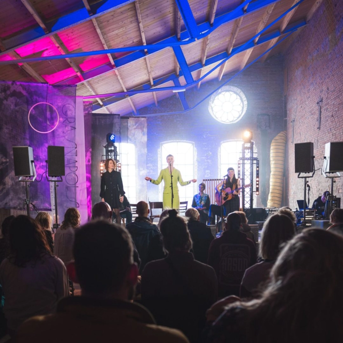 Robin Black & a scene from Grensland II by Richard Nobbe